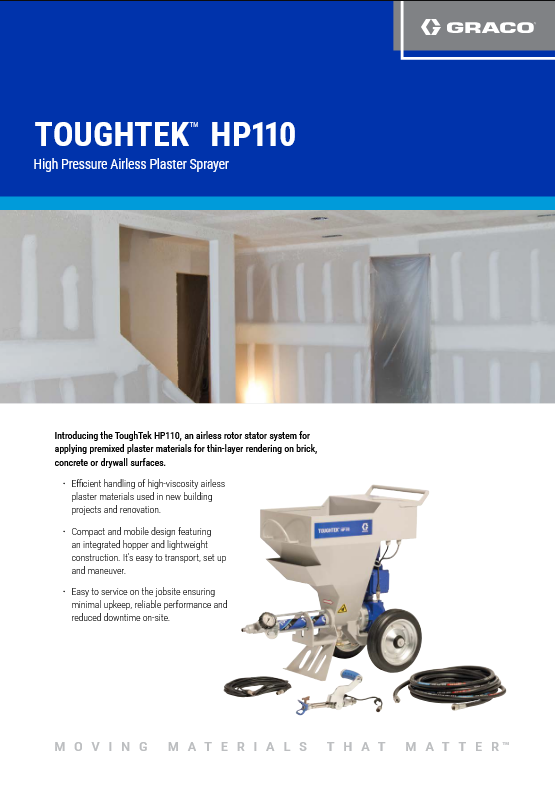 Graco ToughTek Rotor & Stator HP110